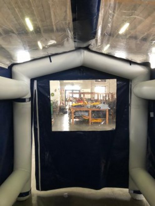 Strutture autoportanti gonfiabili a disegno